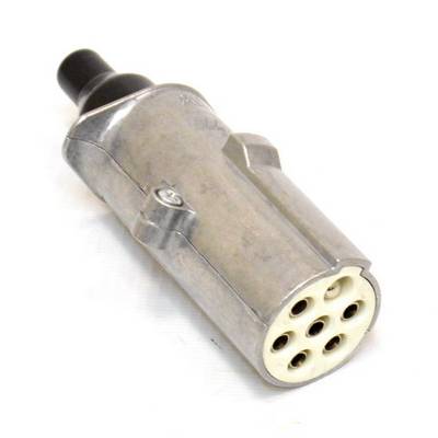 Вилка электр кабеля 24V-7S/ алюм/ MENBER's 00596190