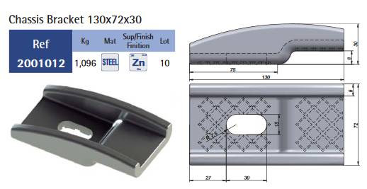 Прижим 130х72х30