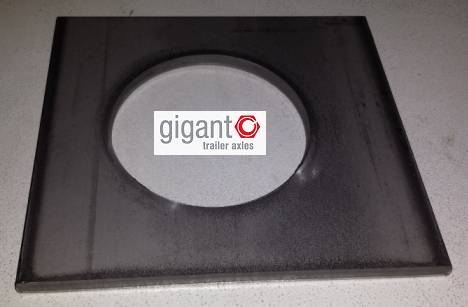 Пластина опорная SAE-SMB/GIGANT 130х6х120