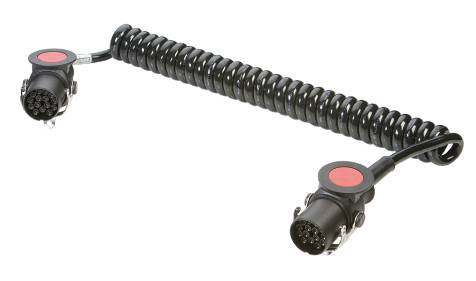 Кабель спиральный 15P/24V (ISO 12098 ADR)