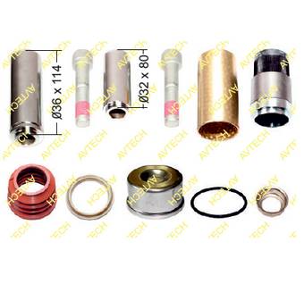Р/к суппорта (направляющие) (с втулкой K0092, D=39mm, длинная)