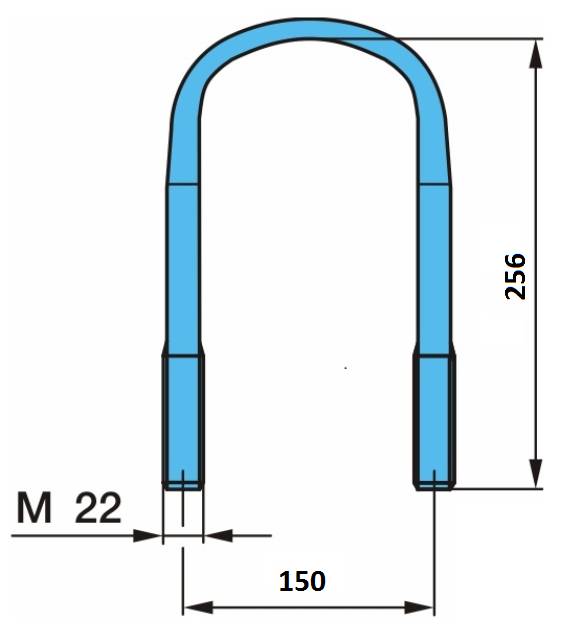 Стремянка M22/128(150)х256
