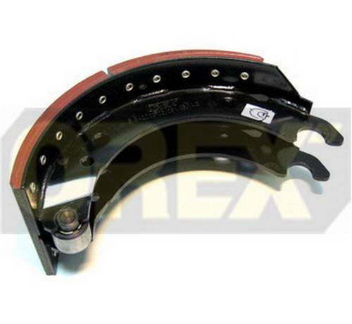 Колодка тормозная BPW ECO 420x180 (с накладками/роликом)