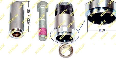 Р/комплект суппорта SB6/SB7 (с втулкой К0092, D=39mm)