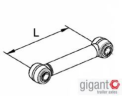 Тяга реактивная L=485мм