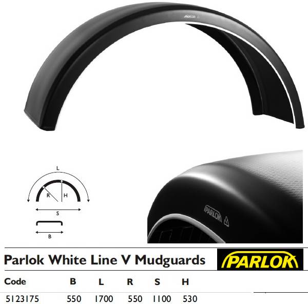 Крыло PARLOK 550x1700 R550 (заменен на 101299)