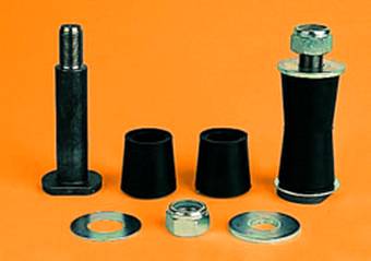 Ремкомплект крепления реактивной тяги Fruehauf (на две стороны)