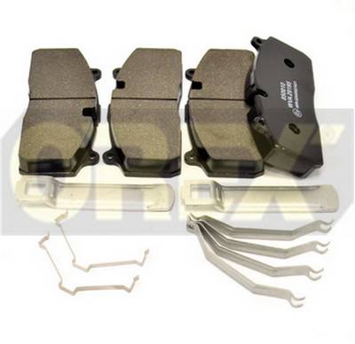Колодки тормозные 29195 (HALDEX DBT22LT,DB22LT) (с углублениями под направляющие поршней суппорта)