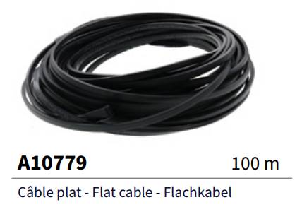 Кабель плоский 2х1,5мм2 (бухта 100м)