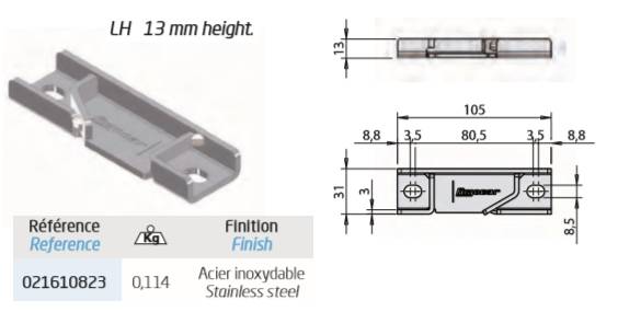 Зацеп кулачка левый