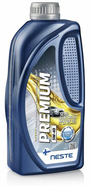 Масло моторное полусинтетическое Neste Premium 5W-40 1 л