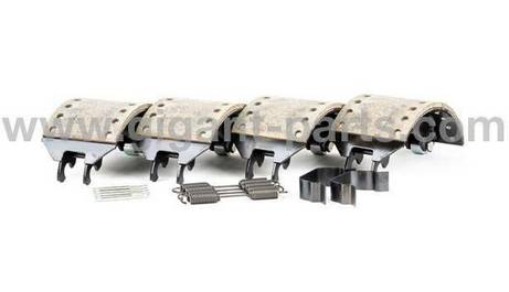 Колодки тормозные в сборе GIGANT Protec 3620 (к-т на ось 4шт)