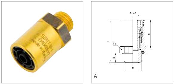 Штуцер M16x1,5/6x1