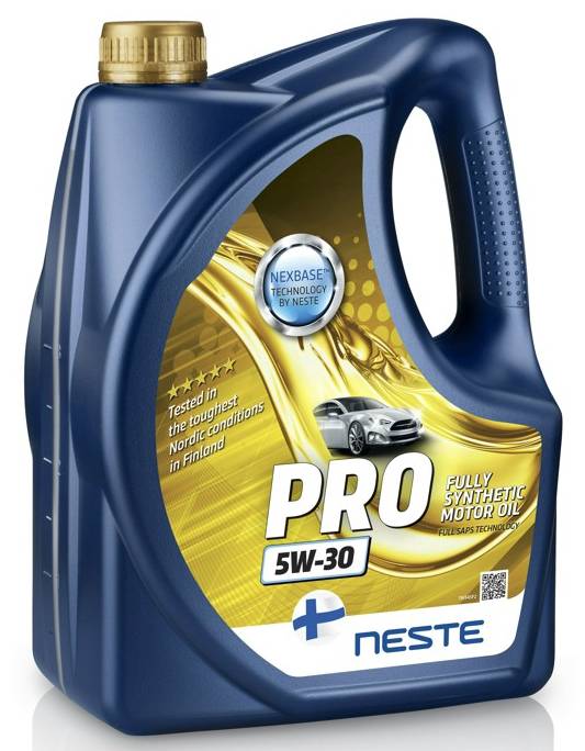 Масло моторное полностью синтетическое Neste PRO 5W-30 4 л
