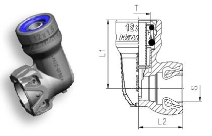 Штекерный соединитель ABC/heavy duty/15x1,5 DIN 74324