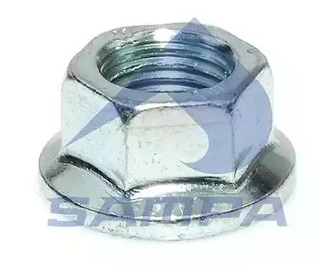 Гайка с буртиком M14x1,5-10 H=12 SW19