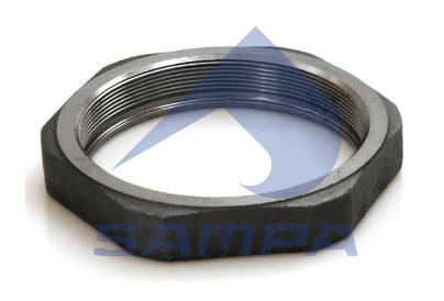 Гайка SAF ступицы левой M120х2мм (SW140,оси SKRS 9042) SAMPA