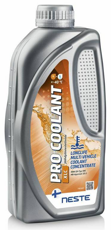 Антифриз-концентрат Neste Pro Coolant XLC 1 л (красный цвет)