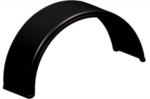 Крыло колеса 400x2010 R640
