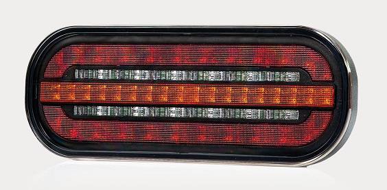Фонарь задний универсальный LED 12-36V / кабель 1м.