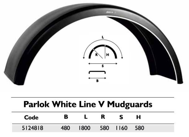 Крыло PARLOK 480x1800 R580 5124818