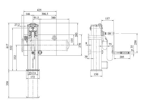 Устройство опорное JOST MODUL CD1090700R