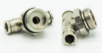 Фитинг металлический тройной М22*1,5 d8*1.5 d8*1.5 SORL