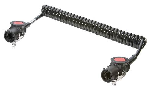 Кабель спиральный EBS 7P/24V