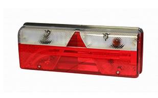 Фонарь задний UNIVERSAL, EUROPOINT III (24в)правый , тонированный поворот с кабелем