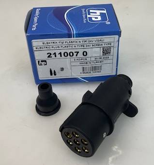 Штекер (пластик) 7P/24V (ISO1185-N)