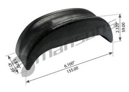 Сегмент BPW стремянки под рессору MANSONS