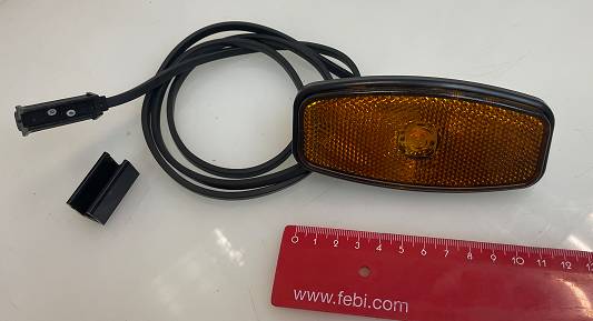 Фонарь LED боковой габаритный со светоотражателем (L=1200, Click-In, расст.между болтами крепл.90мм)