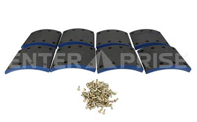 Накладки тормозные 19283 SAF SKRS 9042 420x178 (с заклёпками) ->150000км