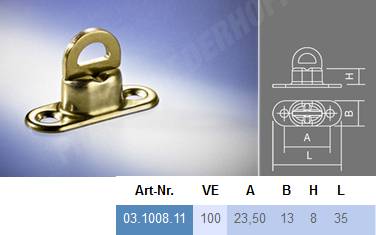 Скоба поворотная (FRANZ MIEDERHOFF)