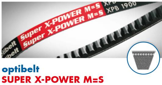 Ремень XPB1400 (17х1400) optibelt SUPER XE-POWER PRO