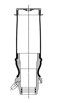 Пневмоподушка амортизатора кабины MAN F2000