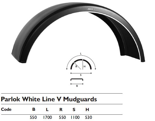 Крыло 550x1700х550