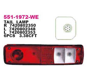 Фонарь задний левый RENAULT PREMIUM '06