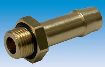 Ниппель с резьбой М16x1.5/11х4 (для шланга)